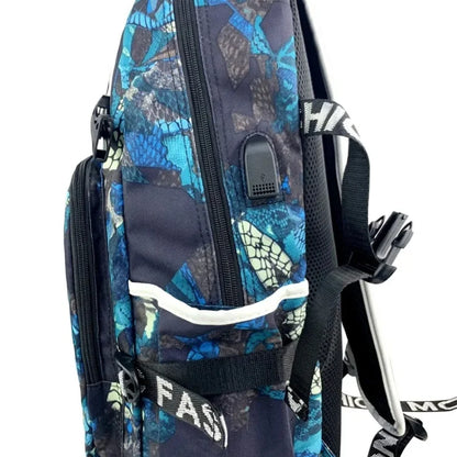 Zaino scolastico Fortnite con stampa gaming per ragazzi e ragazze, grande capacità, impermeabile, leggero e resistente, regalo di compleanno