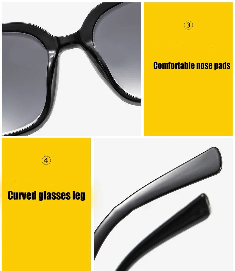 Men Women Fashion Polarized Sunglasses Blue Light Blocking Myopia Glasses Anti-radiation Near Sight Eyewear Diopters 0 To -6.0