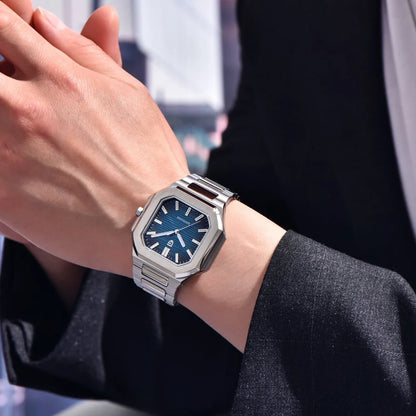 PAGANI DESIGN New V2 Men's Square Quartz Watch Top Luxury Brand Sports Waterproof Sapphire Stainless Steel Quartz Watch