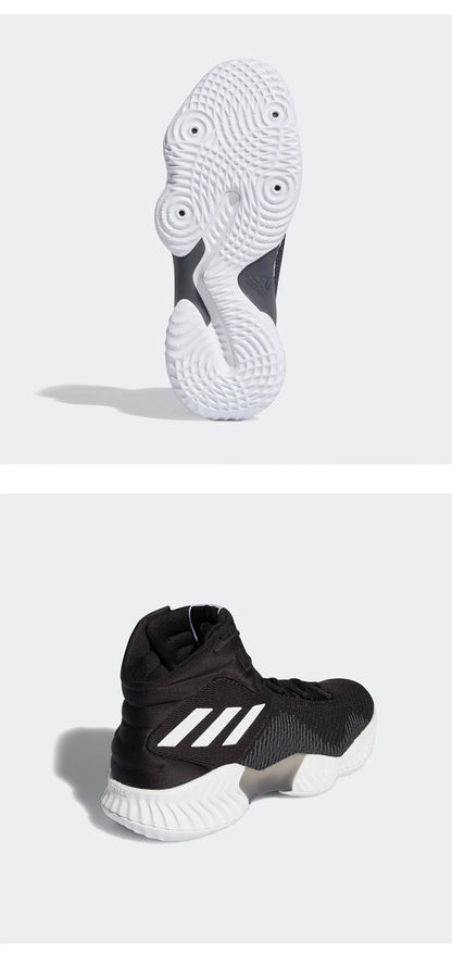 Adidas véritable Pro Bounce chaussures de basket-ball de sport rembourrées mi-hautes pour hommes FW5746