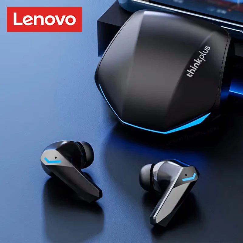 Auricolari wireless Lenovo GM2 Pro TWS Bluetooth 5.3 – Auricolari HD con controllo touch e microfono, cuffie sportive impermeabili