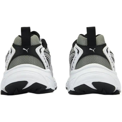 Chaussures de sport décontractées pour enfants Puma Morphic Fabric Ac+ Jr, confortables, tendance, basses, couleur gris fumé, blanc, noir, 406208-02