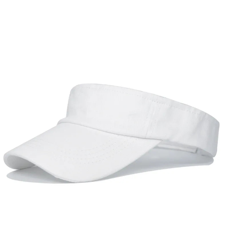 1pc Structured Brim Quick-Dry Sun Visor Hat for Women,Lightweight Sun Protection Sports Visor for Running Golf Tennis Pickleball