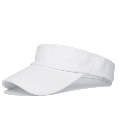 1pc Structured Brim Quick-Dry Sun Visor Hat for Women,Lightweight Sun Protection Sports Visor for Running Golf Tennis Pickleball