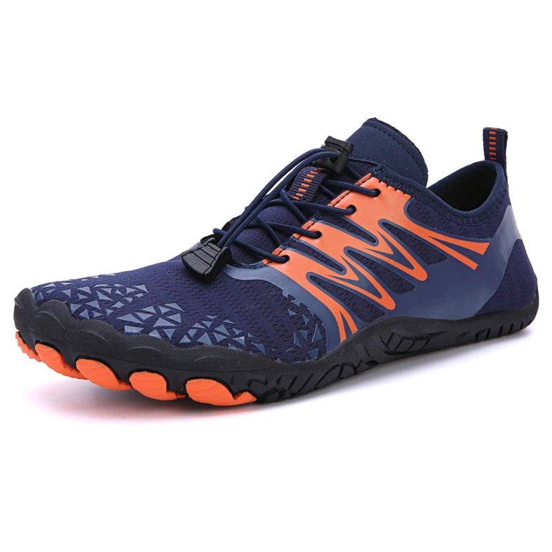 EOCENE men and women barefoot outdoor sports aqua shoes, quick-dry beach swimming fitness wading hiking cycling water sneakers