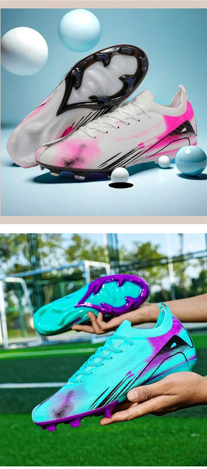 New Man Soccer Shoes Society Professional Grass Training Original Futsal Sneaker Cleats Indoor Non Slip Football Field Boots2025