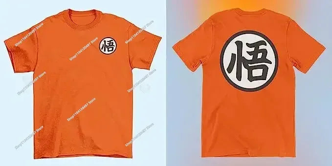 Dragon Ball Goku Kanji Symbol Men Zipper Hoodie Cartoon Japan Anime Women Sweatshirt 2025 New Fashion Children Jackets Coat