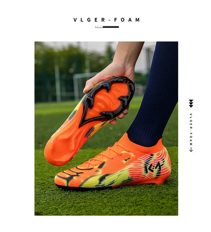 Scarpe da calcio professionali da uomo, resistenti e confortevoli, per allenamento, ultraleggere, di alta qualità, per partita
