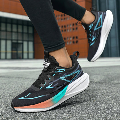 Unisex Sports Shoes Soft Flat Bottomed Shock-absorbing Light Outdoor Fitness Shoes Summer Versatile Daily Training Sports Shoes