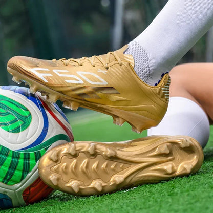 Nouvelles chaussures de football pour hommes, chaussures d'entraînement, chaussures de sport pour terrain gazonné, chaussures de football pour activités de plein air, baskets antidérapantes, chaussures professionnelles po