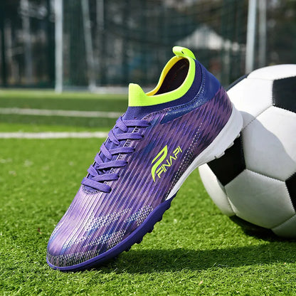 Nuove scarpe da calcio da uomo di alta qualità, tacchetti da partita per indoor, scarpe da calcio outdoor best seller per erba, futsal alte antiscivolo