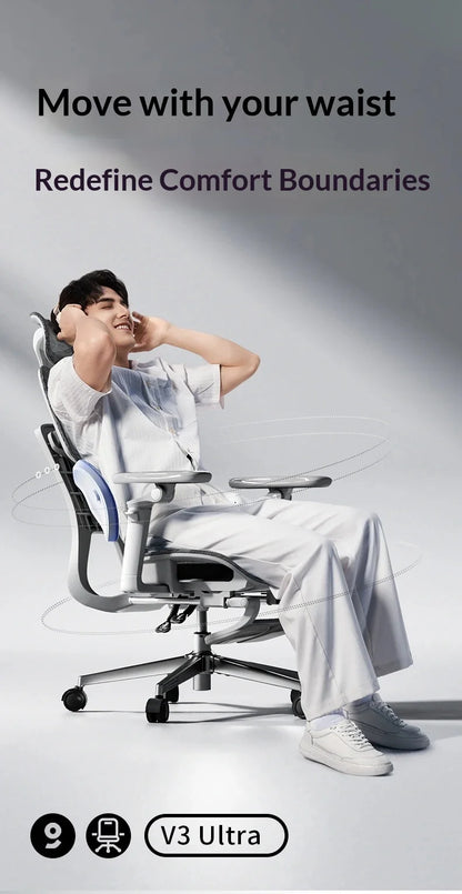 Silla de oficina de malla ergonómica ejecutiva para ordenador y gaming, mueble moderno giratorio con ruedas ajustable, silla gaming ergonómica