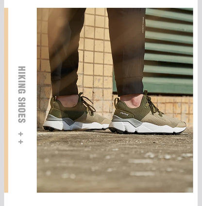 RAX Outdoor Breathable Hiking Shoes Men Lightweight Walking Trekking Wading Shoes Sport Sneakers Men Outdoor Sneakers Male