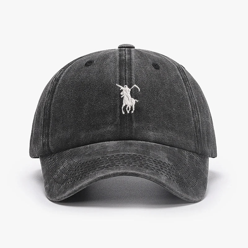 Cappellini da baseball uomo donna in morbido cotone lavato, regolabili, cappelli parasole dad cap per ragazzi e ragazze, design ricamato Grim Reaper Japan