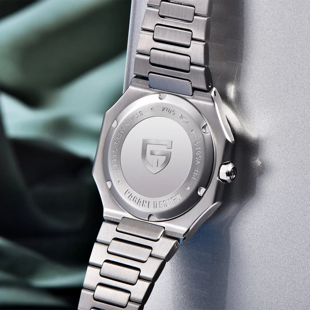 PAGANI DESIGN New V2 Men's Square Quartz Watch Top Luxury Brand Sports Waterproof Sapphire Stainless Steel Quartz Watch