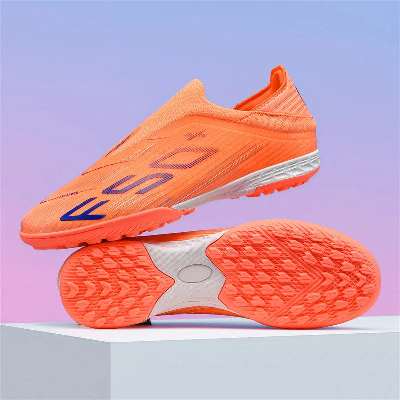 New Men's Football Boots Turf Soccer Shoes Sport Ultralight Comfortable Cleats Futsal Non Slip Fg Grass Indoor Adult Non-Slip