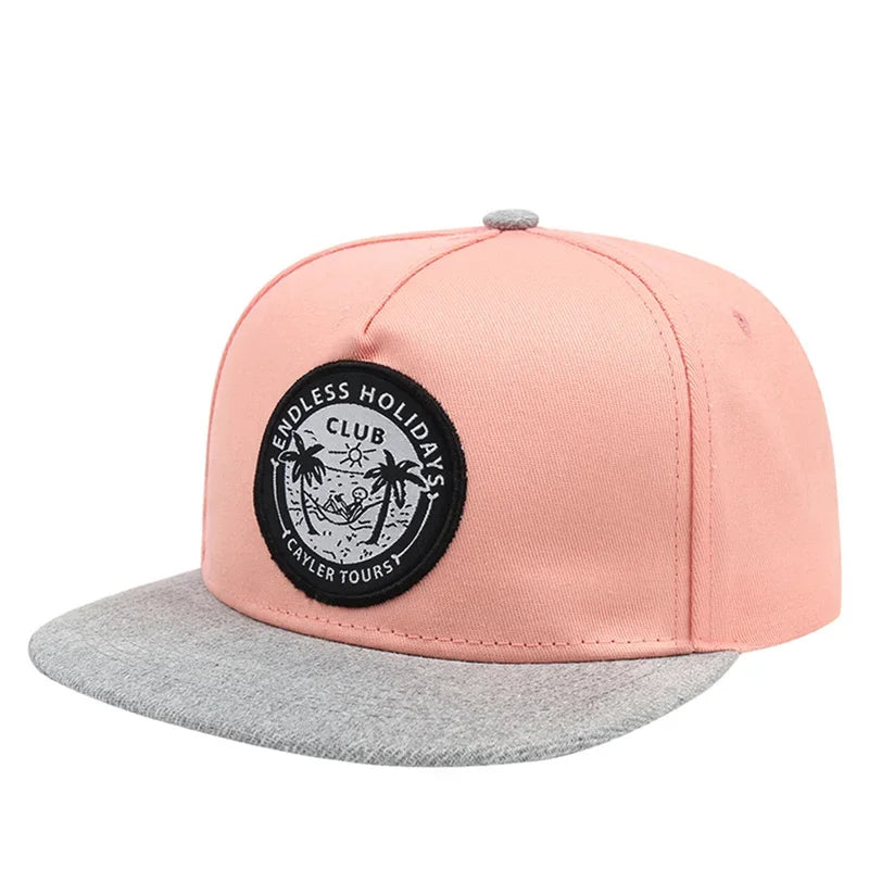 Luxury One Don't Mercy Cap Men Hats Flat Top Baseball Man Cap Women Men Adjustable Snapback Gorras Hombre Sports HipHop Sun Hat