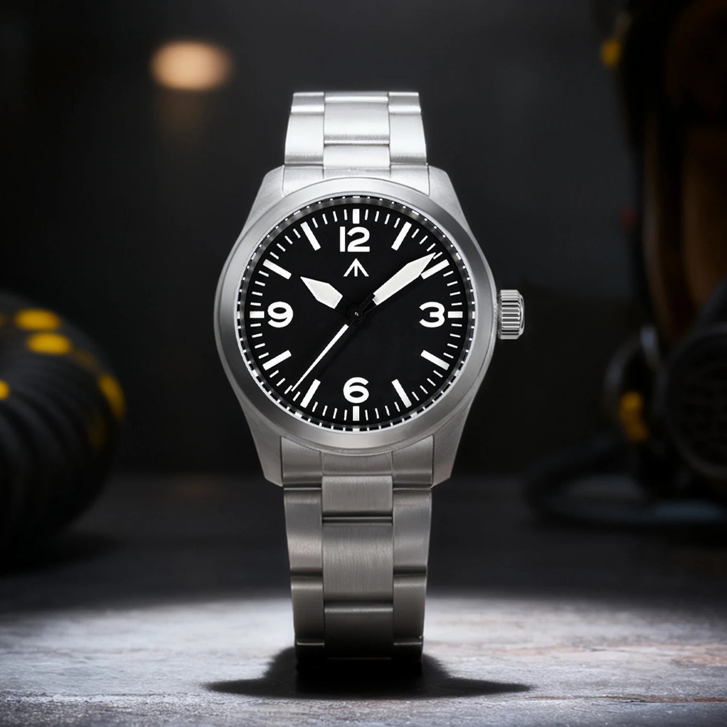 Militado ML08 Quartz Watch Ronda 515/VH31 Movement Domed Sapphire Wristwatch BGW9 Luminous 10Bar Waterproof 38mm Vintage Watches