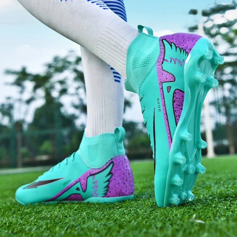 Professional Football Boots Man Soccer Shoes Adult's Society Football Cleat Ultralight Training Soccer Outdoor Sports Sneakers