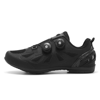 Zapatillas de ciclismo de montaña para hombre sin cierre, sin calas, para bicicleta de carretera RB Speed; zapatillas de ciclismo sin calas, tipo sneaker, para pedales planos MTB, mujer