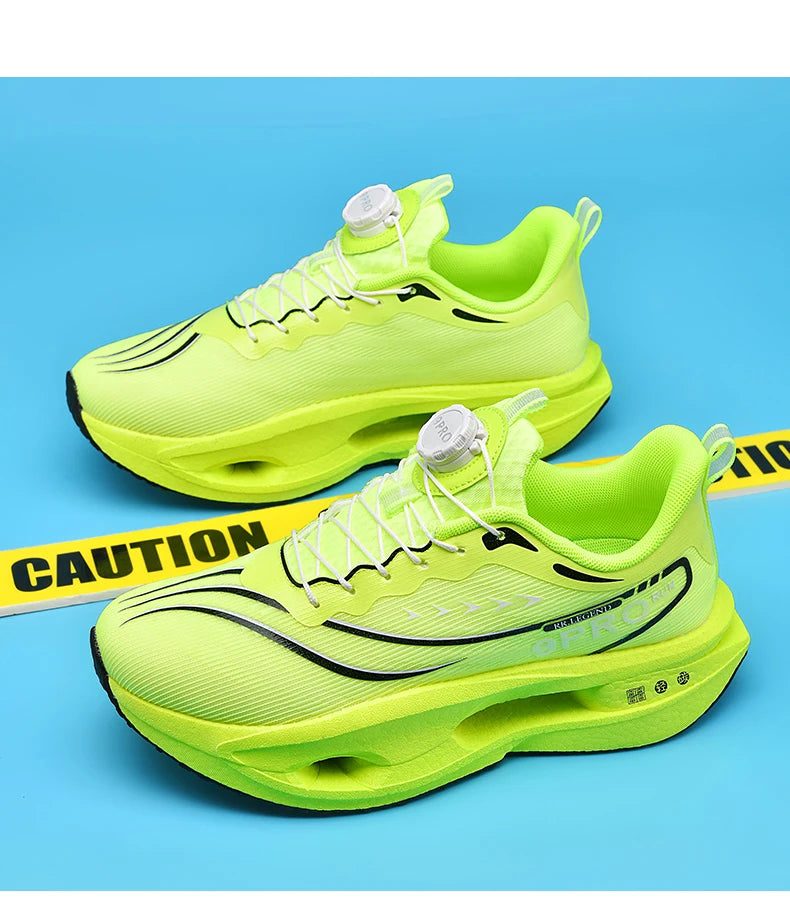 Running Shoes Carbon Board Speciality Marathon Men Sports Breathable Lightweight Women's Comfortable Athletic Nonskid Sneakers