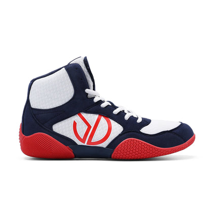 Nuove scarpe da wrestling da uomo, taglia grande, in mesh traspirante, scarpe da boxe antiscivolo, resistenti all’usura, sneaker casual alla moda per sport ad alta intensità
