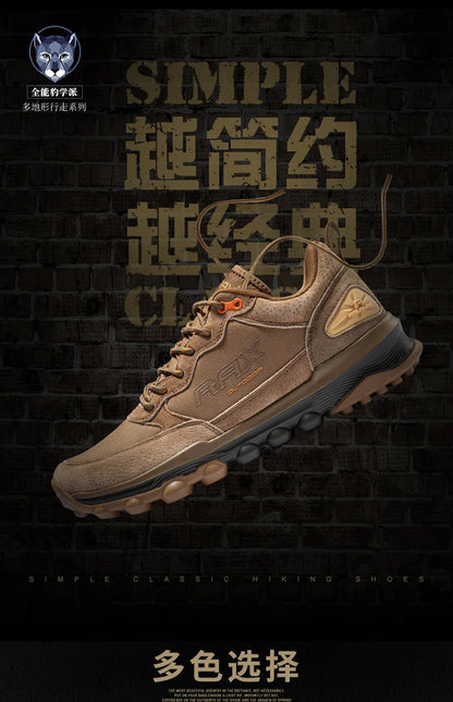 RAX Outdoor Breathable Hiking Shoes Men Lightweight Walking Trekking Wading Shoes Sport Sneakers Men Outdoor Sneakers Male