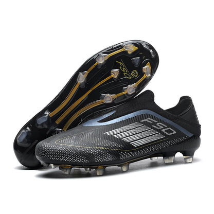 New Men's Football Boots Turf Comfortable Soccer Shoes Sport FG Grass Cleats Futsal Non-Slip Outdoor Adult Ultralight Non-Slip