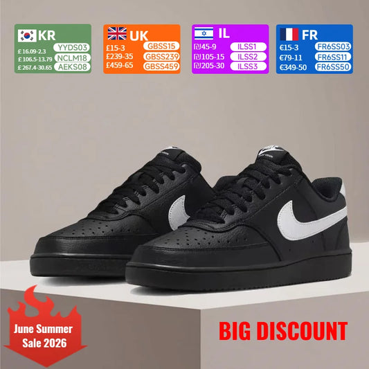 Nike Court Vision 1 – мъжки и дамски удобни, издръжливи, с амортизация, леки ниски ежедневни маратонки FZ0630-010
