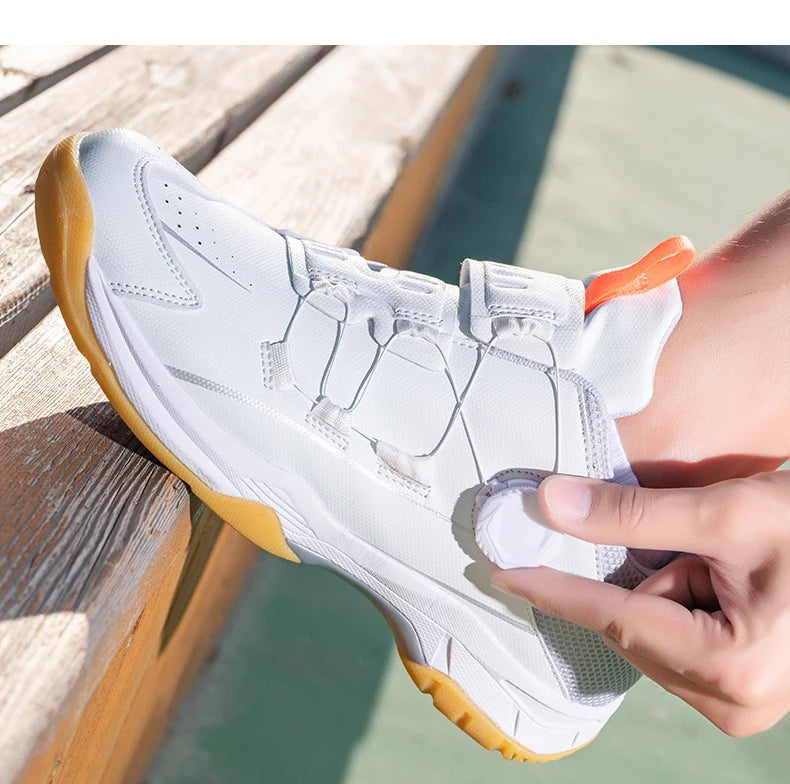 Professional Volleyball Shoes for Men and Women, Fitness Badminton Shoes, Youth Table Tennis Training and Competition Sports Shoes
