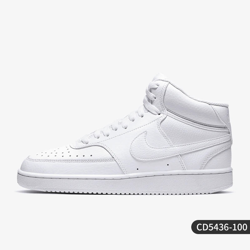Nike Genuine Court Vision Unisex Fashion Mid-Top Athletic Casual Shoes CD5436-100