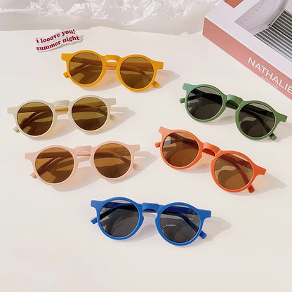 Lunettes de soleil classiques pour enfants, protection solaire, pour garçons et filles, plusieurs couleurs, protègent les yeux, lunettes de soleil UV400 pour bébés et enfants