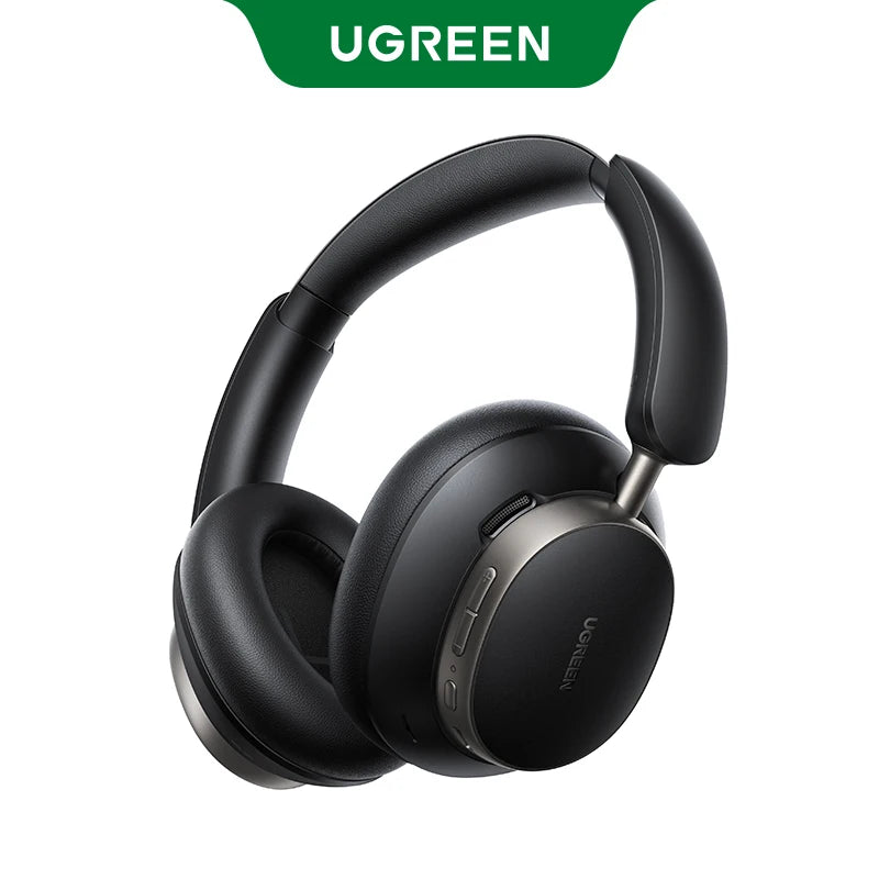 Auriculares inalámbricos UGREEN Studio Pro con ANC de 48dB – Auriculares circumaurales Bluetooth 6.0 Hi-Res LDAC con 120H de autonomía
