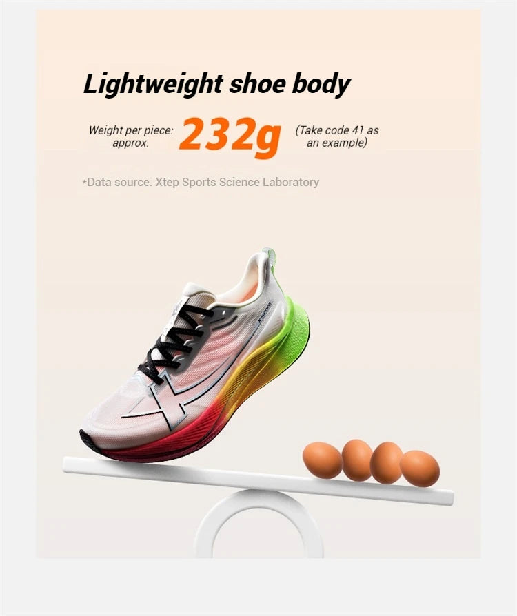 Buty do biegania Xtep 2000km 3.0 dla kobiet – wiosenne trampki z amortyzacją, do treningu i joggingu, odporne na zużycie, lekkie 875118110034