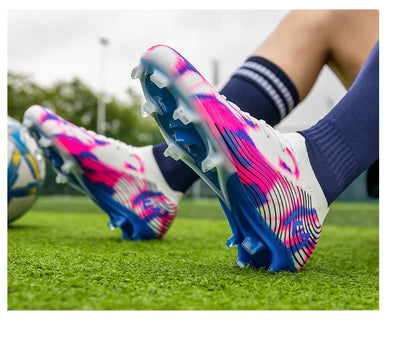 Scarpe da calcio professionali da uomo, resistenti e confortevoli, per allenamento, ultraleggere, di alta qualità, per partita