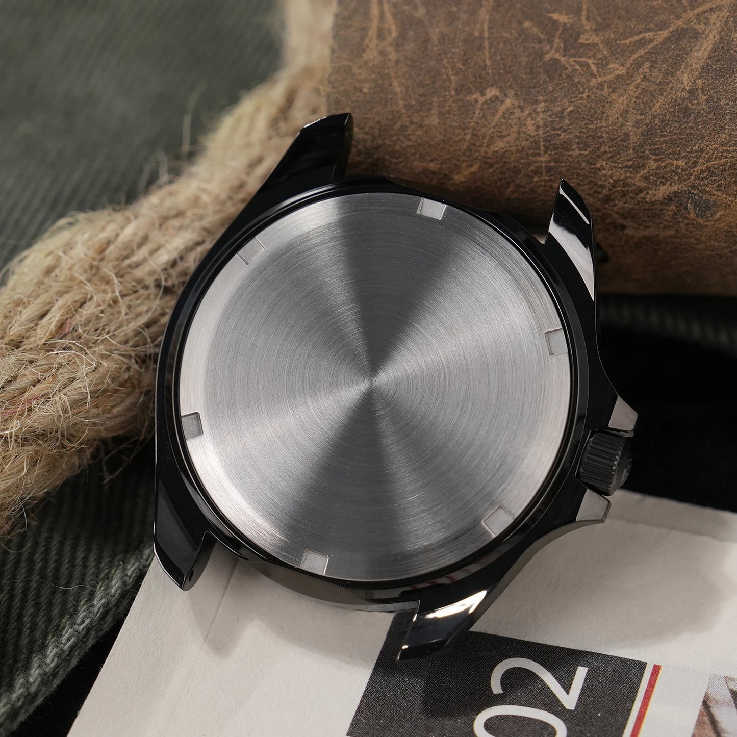 Orologio di lusso da uomo Watchdives WD1980 V3 con movimento al quarzo VH31 Sweep Seconds, vetro zaffiro con rivestimento AR e impermeabilità 10Bar