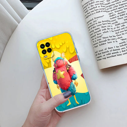F-Fortnites-Poster transparente Handyhülle für Samsung Galaxy A04 A04S A14 A23 A34 A54 M23 M33 M52 M53