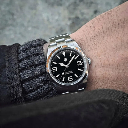 PAGANI DESIGN Orologio da uomo Top Brand 20bar impermeabile, orologio meccanico classico di lusso con vetro zaffiro, orologio automatico da polso da uomo