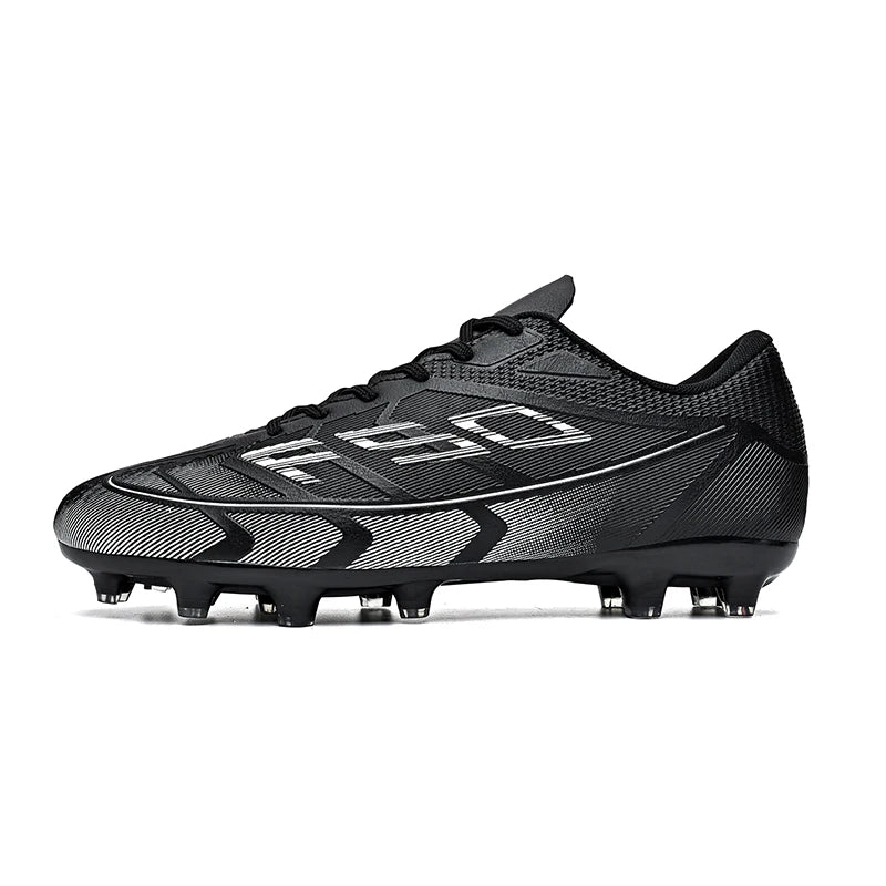 Chaussures de football FG/TF populaires, crampons de football unisexes à tige basse, baskets de football pour terrain, crampons d'entraînement rapides, crampons antidérapants à pointes longues