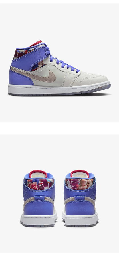 Zapatillas de skate Nike Air Jordan 1 Mid SE auténticas para mujer FD4331-121