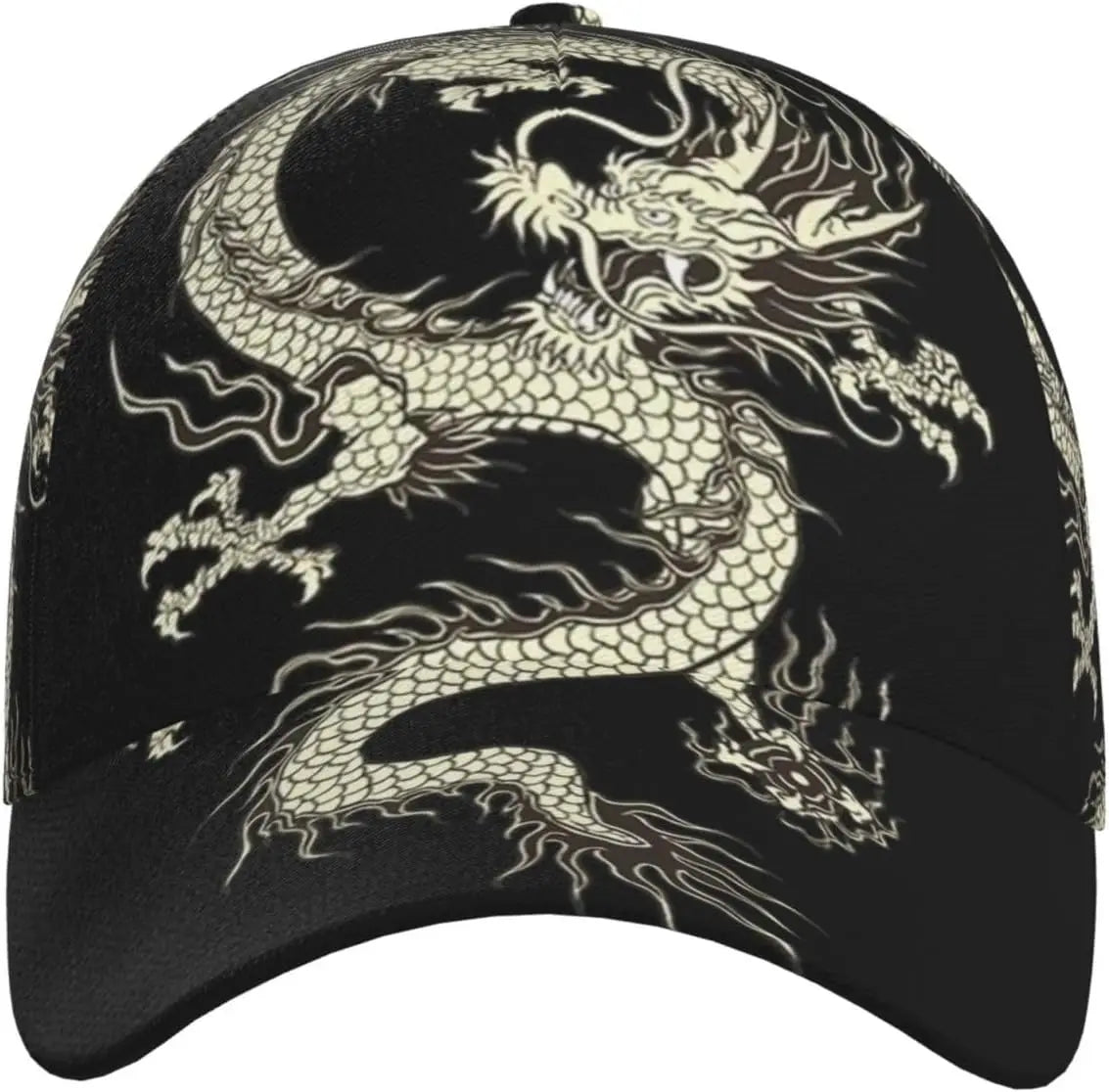 Casquette Snapback Dragon - Casquettes de baseball pour hommes - Casquette de soleil pour hommes - Casquette Trucker ajustable et tendance pour femmes et hommes