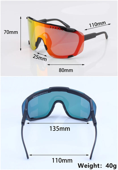 Lunettes de soleil photochromiques DEVOURS pour le cyclisme, hommes et femmes, sport, VTT, vélo, lunettes MTB, changement de couleur