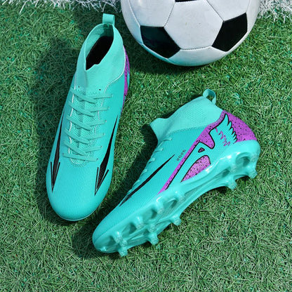 Professional Football Boots Man Soccer Shoes Adult's Society Football Cleat Ultralight Training Soccer Outdoor Sports Sneakers