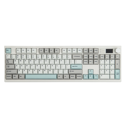 EPOMAKER QK108 QMK/VIA Full-Sized ANSI US Layout Wired/BT/2.4Ghz Wireless Mechanical Keyboard RGB Backlight with 8000mAh Battery