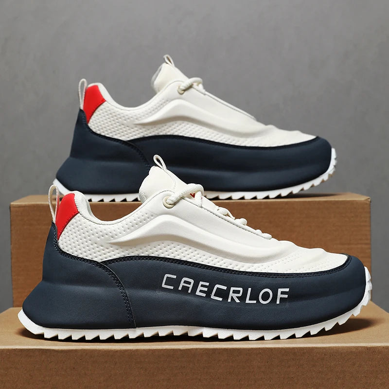 Brand protection 2026 new men's lightweight non-slip breathable wear-resistant running sports fashion versatile casual shoes
