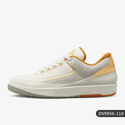 Nike Authentic Air Jordan 2 Men's Women's Low-Top Sports Casual Shoes DV9956-118