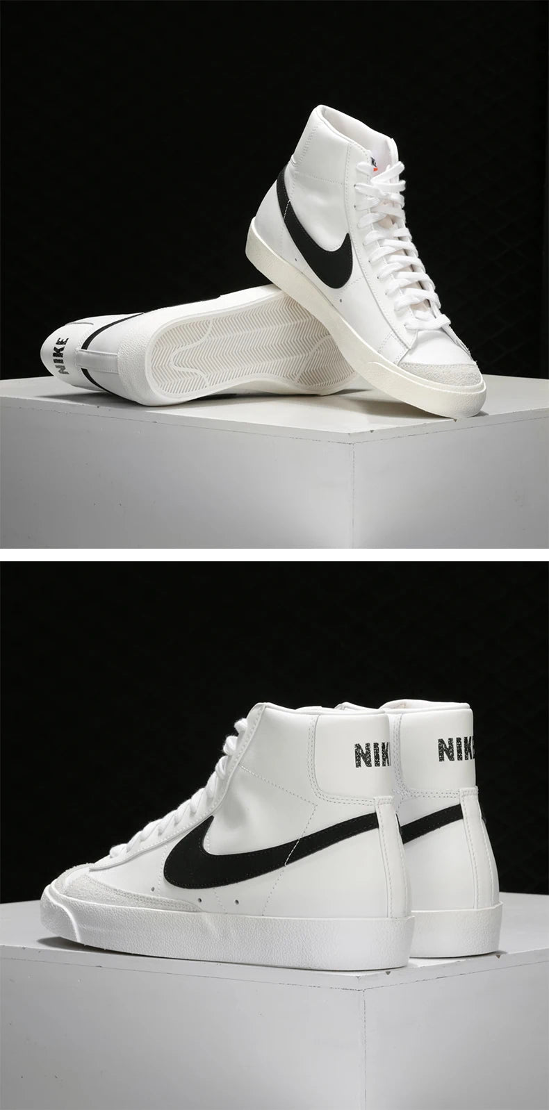 Nike Official Authentic BLAZER MID '77 muške i ženske ležerne udobne tenisice BQ6806-100