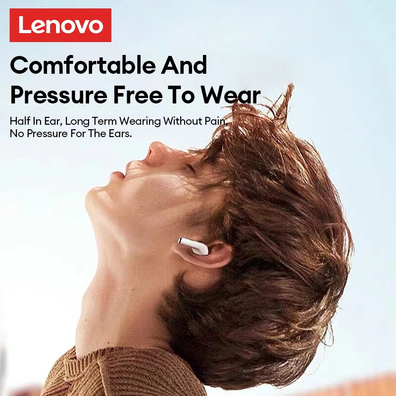 Lenovo LP40 Pro Wireless Bluetooth 5.0 Earbuds – HiFi Stereo Sound, Low Latency Gaming TWS Earphones with HD Call Mic & Charging Case