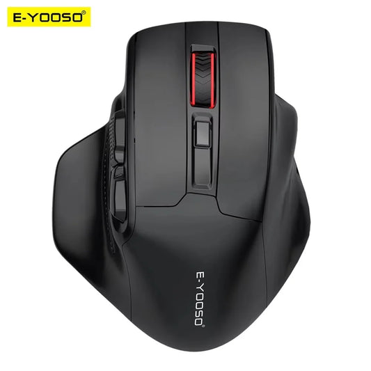 E-YOOSO 2.4G langaton hiiri PAW3212 4800 DPI ergonominen hiiri pelihiiri toimistohiiri Notebook PC Laptop MacBookille