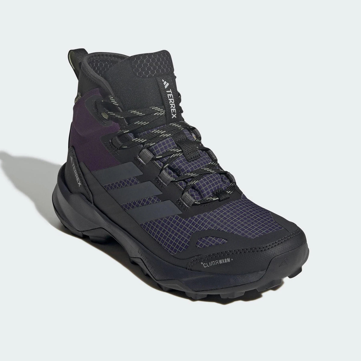 Adidas véritable 2025 hiver chaussures de sport coupe haute résistantes à l'usure pour femmes JQ2218